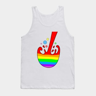 Rainbow splash Tank Top